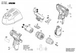 Bosch 3 601 H68 101 GSR 12-2-LI Cordless Drill Driver Spare Parts